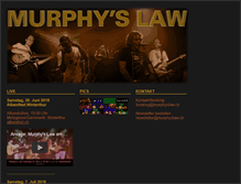 Tablet Screenshot of murphyslaw.ch